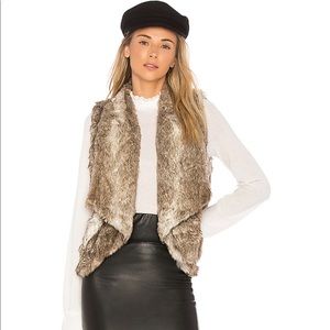 JACK by BB Dakota Faux Fur Vest